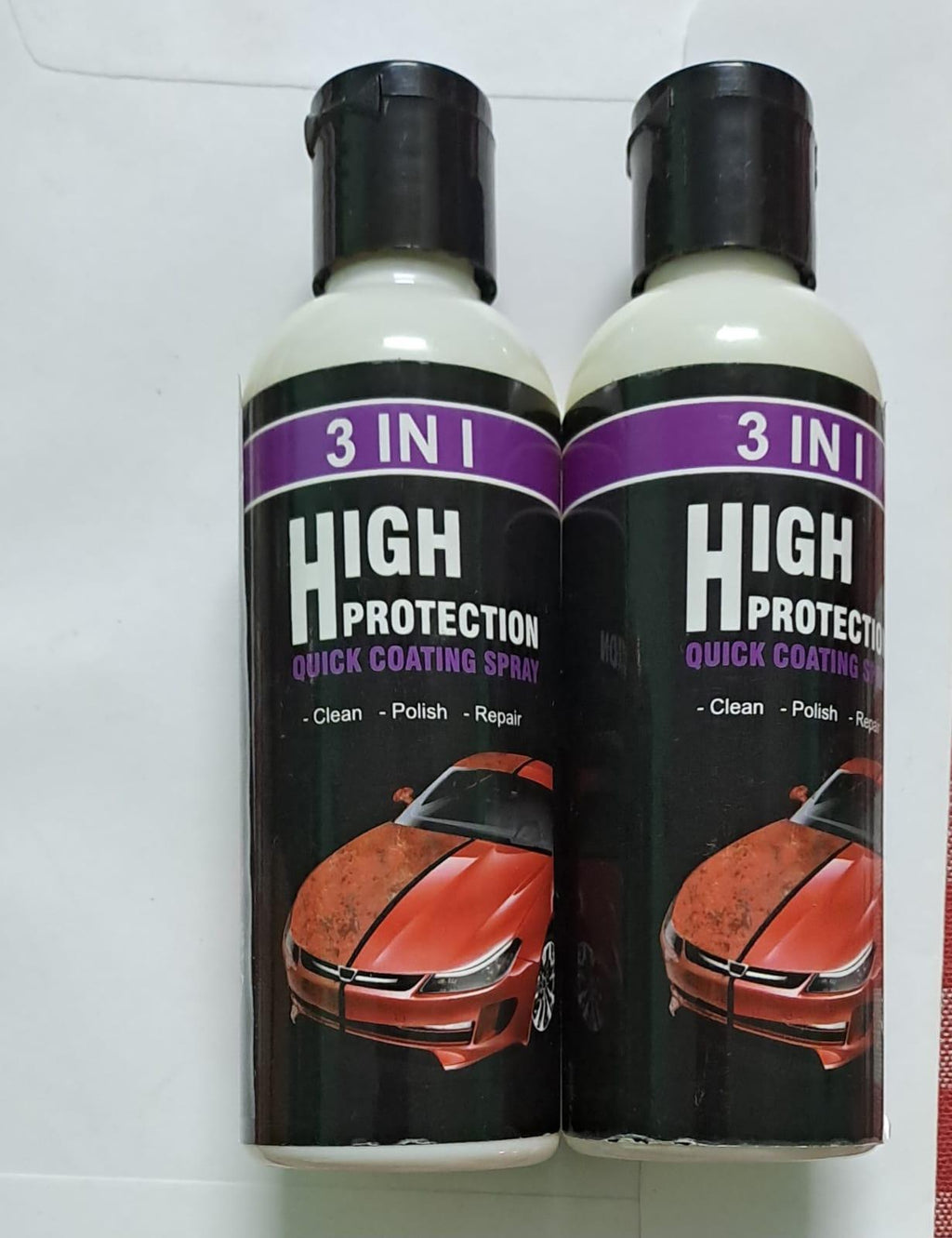 🚗✨ Hydrophobic Nano Coating Scratch Spray – Pack of 2 ✨🚗