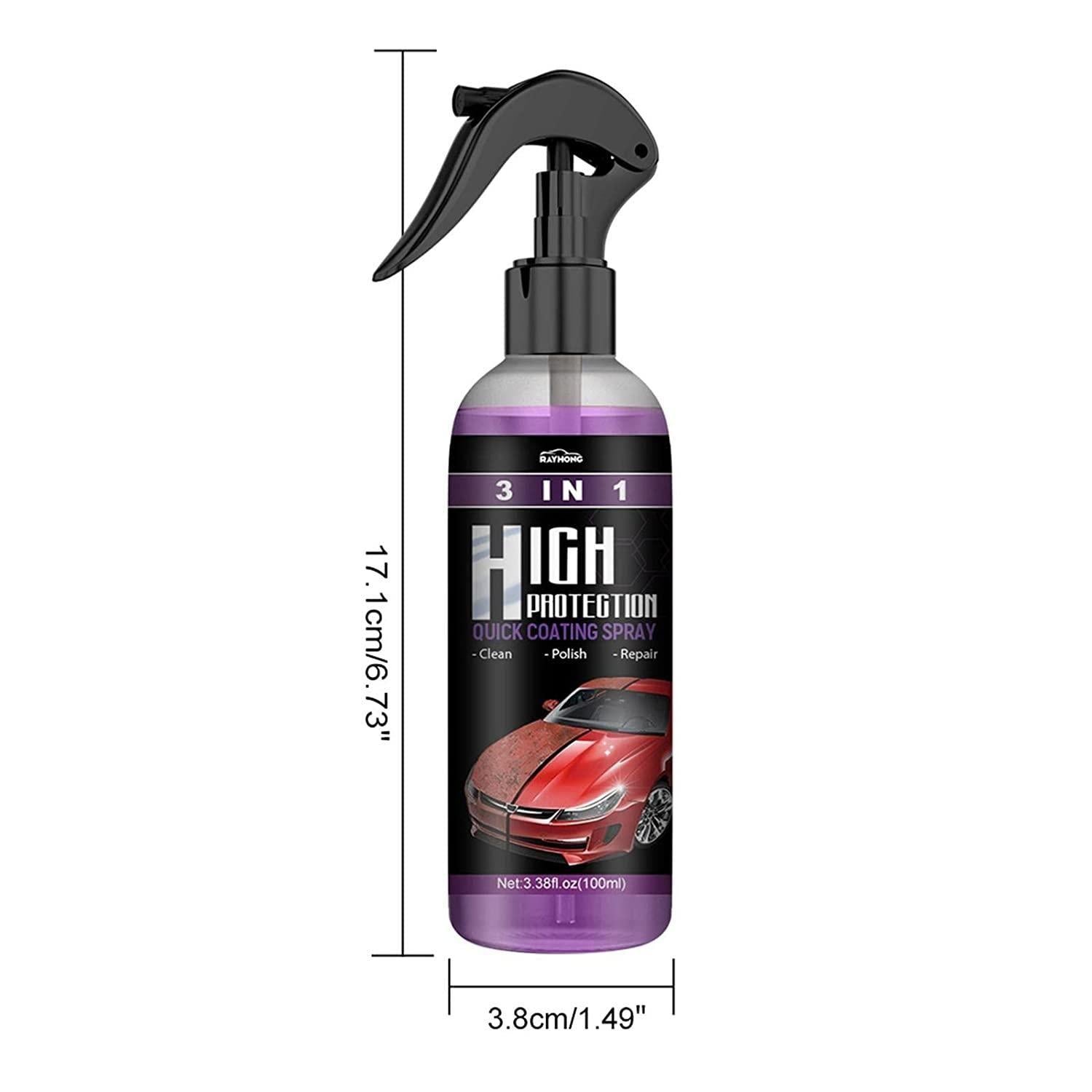 🚗✨ Hydrophobic Nano Coating Scratch Spray – Pack of 2 ✨🚗