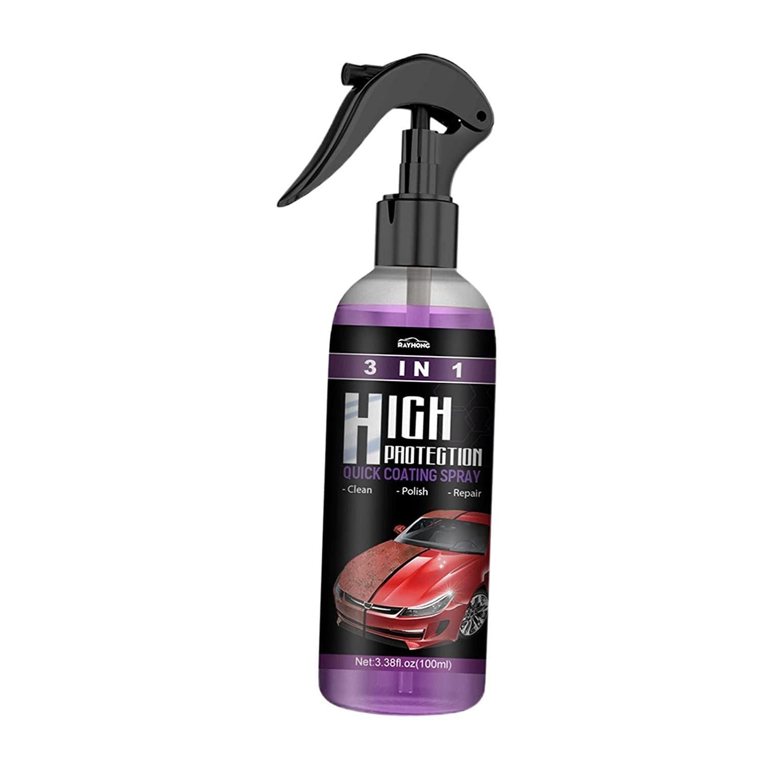 🚗✨ Hydrophobic Nano Coating Scratch Spray – Pack of 2 ✨🚗