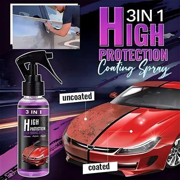 🚗✨ Hydrophobic Nano Coating Scratch Spray – Pack of 2 ✨🚗